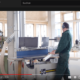 Screenshot vom Imagefilm der IWL in Youtube mit einem Ausschnitt bei der Schreinerei mit zwei Menschen mit Behinderung bei der Arbeit